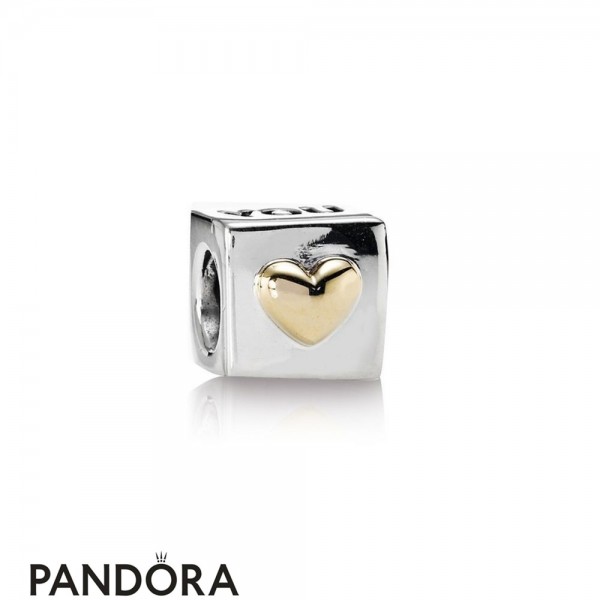 Pandora Jewellery Symbols Of Love Charms I Love You Engraved Heart Box Charm