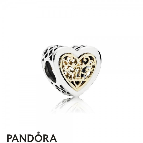 Pandora Jewellery Symbols Of Love Charms Locked Hearts Charm