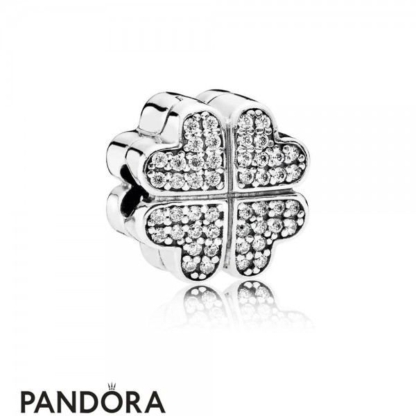 Pandora Jewellery Symbols Of Love Charms Petals Of Love Clear Cz