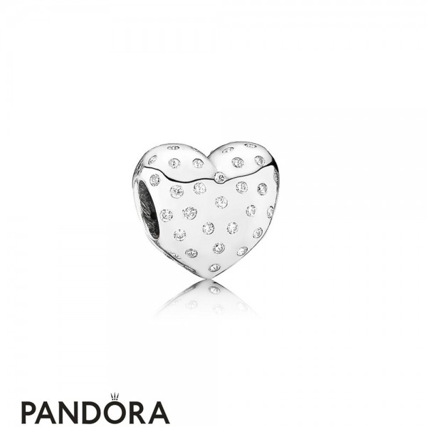 Pandora Jewellery Symbols Of Love Charms Sparkle Of Love Clear Cz