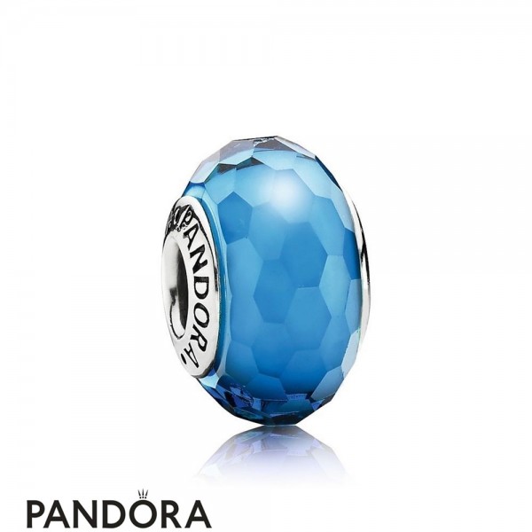 Pandora Jewellery Touch Of Color Charms Fascinating Aqua Charm Murano Glass