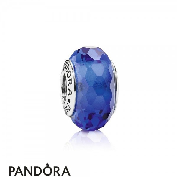 Pandora Jewellery Touch Of Color Charms Fascinating Blue Charm Murano Glass