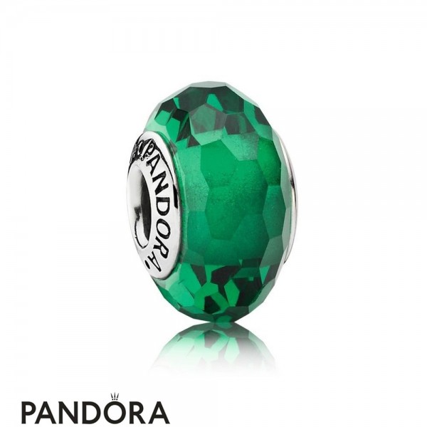 Pandora Jewellery Touch Of Color Charms Fascinating Green Charm Murano Glass