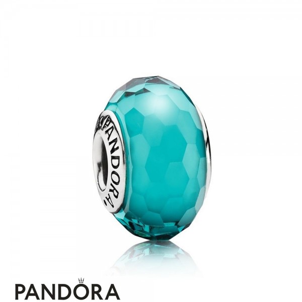 Pandora Jewellery Touch Of Color Charms Fascinating Teal Charm Murano Glass