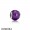 Pandora Jewellery Touch Of Color Charms Geometric Facets Charm Royal Purple Crystal