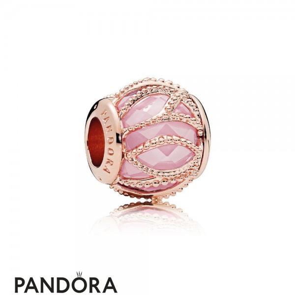Pandora Jewellery Touch Of Color Charms Intertwining Radiance Charm Pandora Jewellery Rose Pink Cz