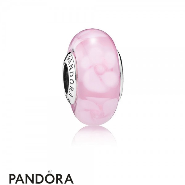 Pandora Jewellery Touch Of Color Charms Nostalgic Roses Charm Murano Glass