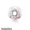Pandora Jewellery Touch Of Color Charms Pink Field Of Flowers Charm Murano Glass