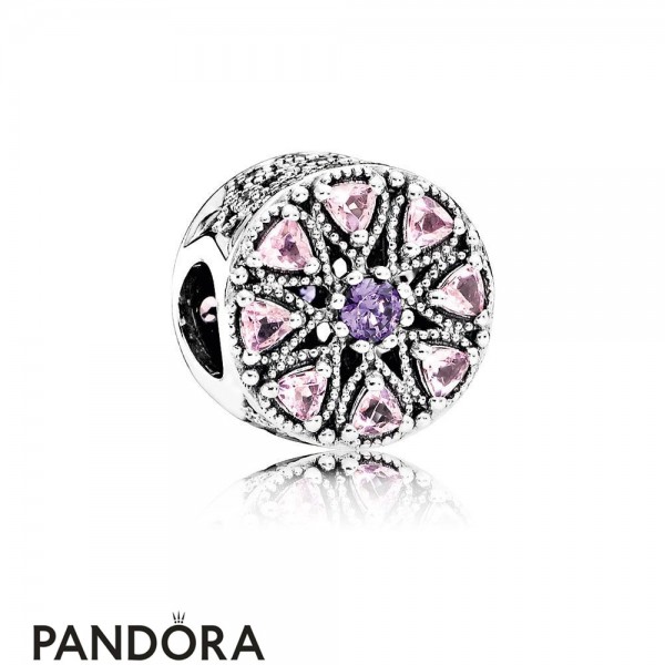 Pandora Jewellery Touch Of Color Charms Shimmering Medallion Charm Multi Colored Cz
