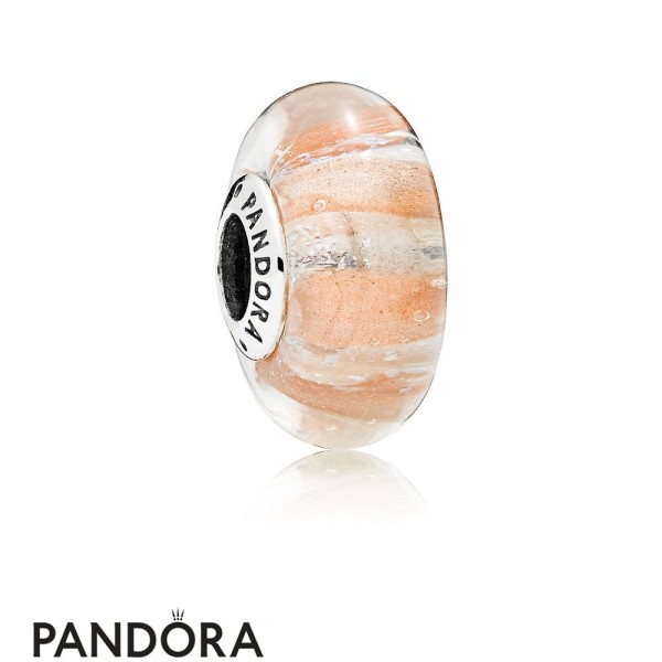 Pandora Jewellery Touch Of Color Charms Shimmering Stripe Murano Glass Charm