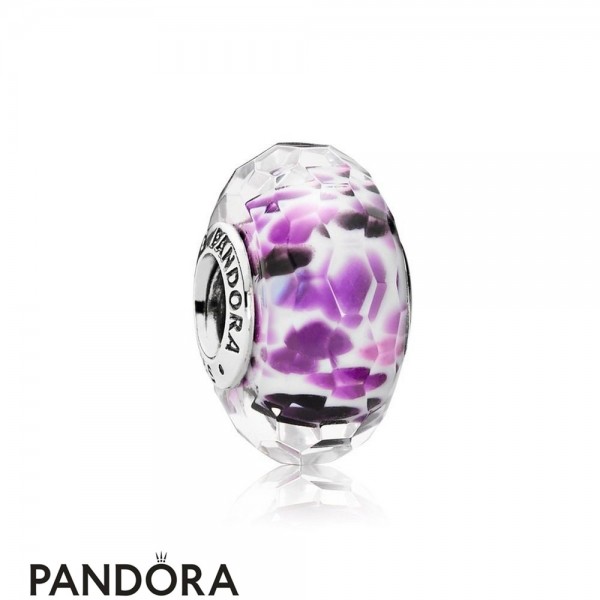 Pandora Jewellery Touch Of Color Charms Shoreline Sea Glass Charm Murano Glass