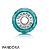 Pandora Jewellery Touch Of Color Charms Teal Shimmer Charm Murano Glass
