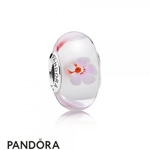 Pandora Jewellery Touch Of Color Charms Wild Hearts Charm Murano Glass