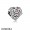 Pandora Jewellery Valentine's Day Charms Opulent Heart Orchid Clear Cz