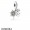Pandora Jewellery Valentine's Day Charms Snowflake Heart Pendant Charm Clear Cz