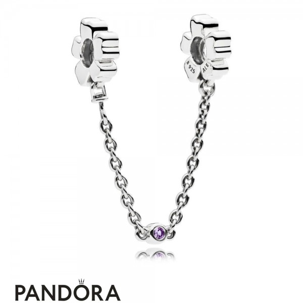 Women's Pandora Jewellery Wildflower Meadow Safety Chain