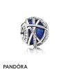 Pandora Jewellery Zodiac Celestial Charms Galaxy Charm Royal Blue Crystal Clear Cz
