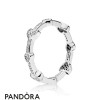 Women's Pandora Jewellery Alluring Hearts Ring