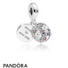 Women's Pandora Jewellery Always By Your Side Hanging Charm
