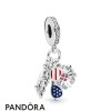 Women's Pandora Jewellery American Icons Dangle Charm