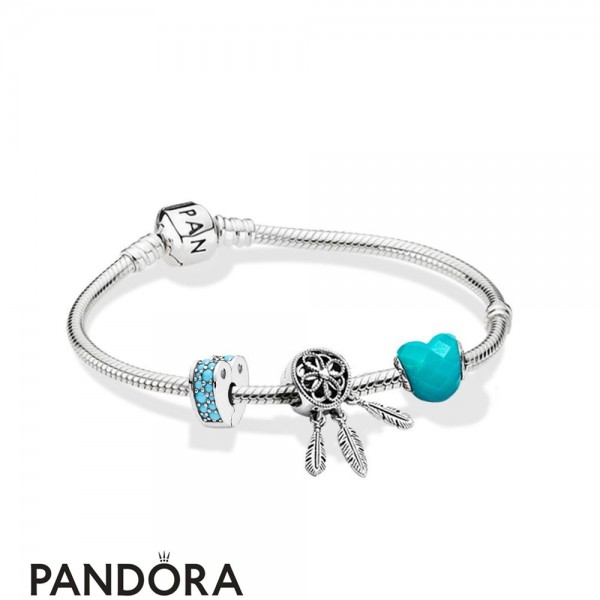 Women's Pandora Jewellery Blue Dream
