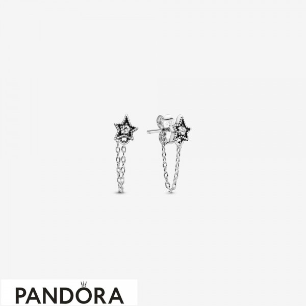 Women's Pandora Jewellery Celestial Stars Stud Earrings