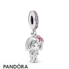 Women's Pandora Jewellery Chinese Flower Girl Charm