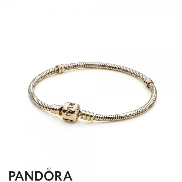 Pandora Jewellery Collections Moments Gold Clasp Bracelet