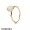 Pandora Jewellery Collections Soft Sweetness Ring White Opal 14K Gold