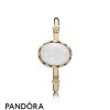 Pandora Jewellery Collections Soft Sweetness Ring White Opal 14K Gold
