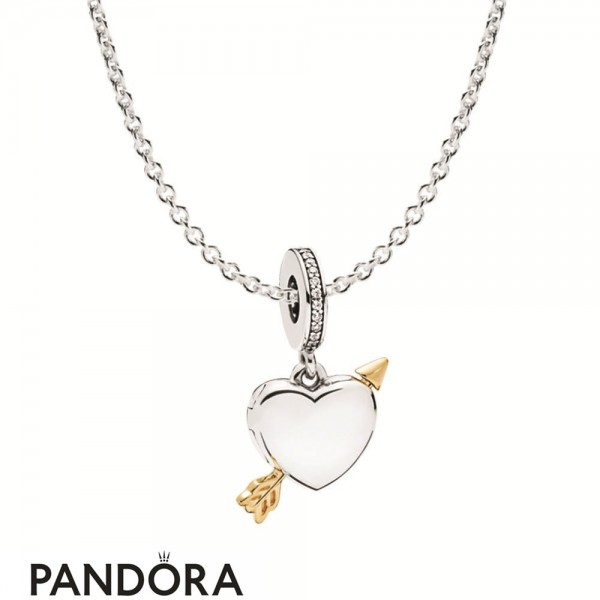 Women's Pandora Jewellery Cupid Doesn'T Make Mistakes Necklace Gift Set