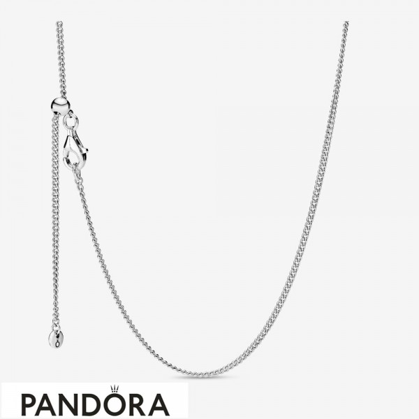 Women's Pandora Jewellery Curb Chain Necklace