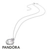 Women's Pandora Jewellery Dazzling Regal Pattern Necklace