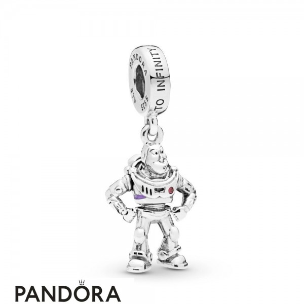 Women's Pandora Jewellery Disney Pixar Toy Story Buzz Lightyear Hanging Charm