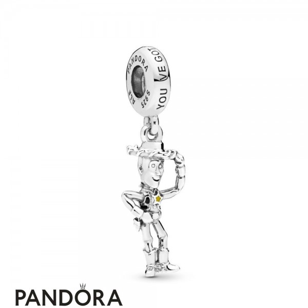 Women's Pandora Jewellery Disney Pixar Toy Story Woody Hanging Charm
