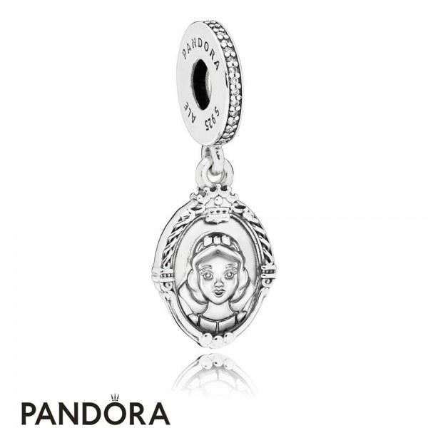 Women's Pandora Jewellery Disney Snow White Evil Queen's Magic Mirror Hanging Charm