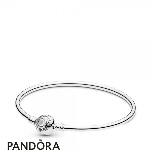 Women's Pandora Jewellery Disney Princess Jasmine & Aladdin Bangle Bracelet