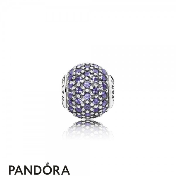Pandora Jewellery Essence Faith Charm Purple Cz