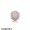 Pandora Jewellery Essence Love Charm 14K Rose Gold Pink Crystal