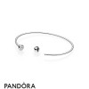 Pandora Jewellery Essence Sterling Silver Open Bangle