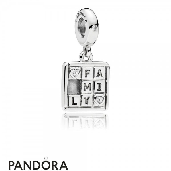 Women's Pandora Jewellery Family Game Hanging Charm