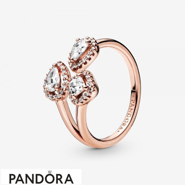 Women's Pandora Jewellery Geometric Shapes Open Ring