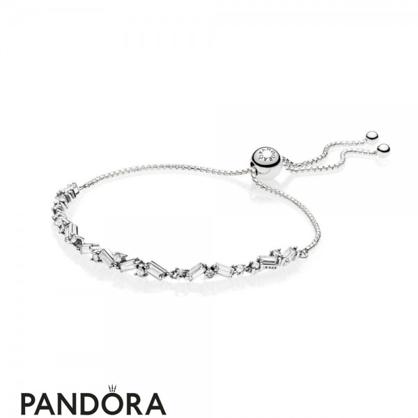 Women's Pandora Jewellery Glacial Beauty Sliding Bracelet