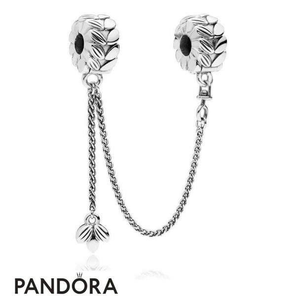 Women's Pandora Jewellery Grains Of Energy Safety Chain