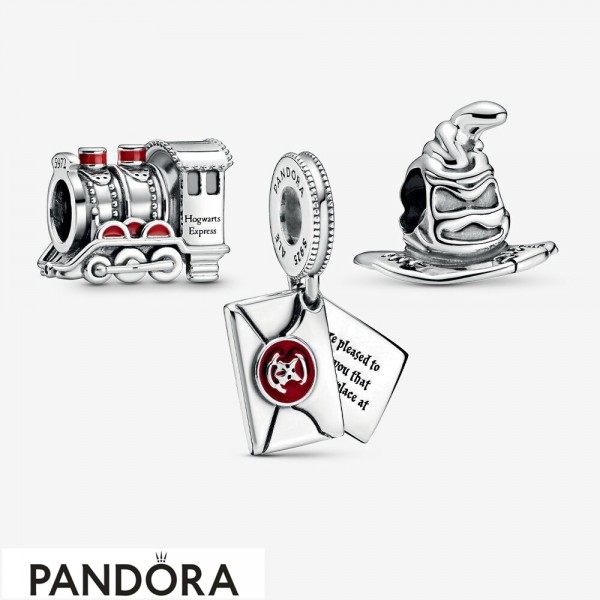 Women's Pandora Jewellery Harry Potter Journey To Hogwarts Charm Pack