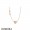 Women's Pandora Jewellery Hollowing Silver River Necklace