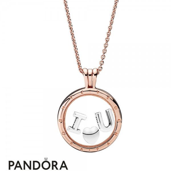 Women's Pandora Jewellery I Love You Gift Set Cz