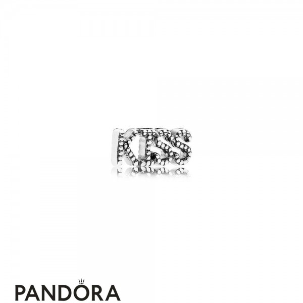 Women's Pandora Jewellery Kiss Script Petite Charm