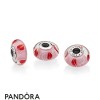 Women's Pandora Jewellery Kisses All Around Charm Murano Glass