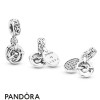 Women's Pandora Jewellery Knotted Heart Dangle Charm